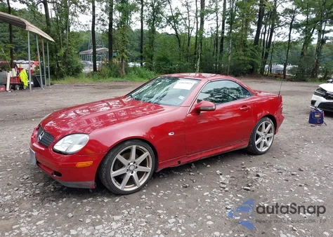 2003 Mercedes-Benz Slk 320 from USA, damaged, VIN WDBKK65F73F287050
